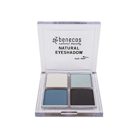 Benecos Natural Quattro Eyeshadow True Blue