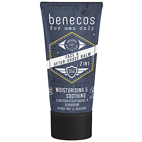 Benecos For Men Only 2in1 Face & Aftershave Balm