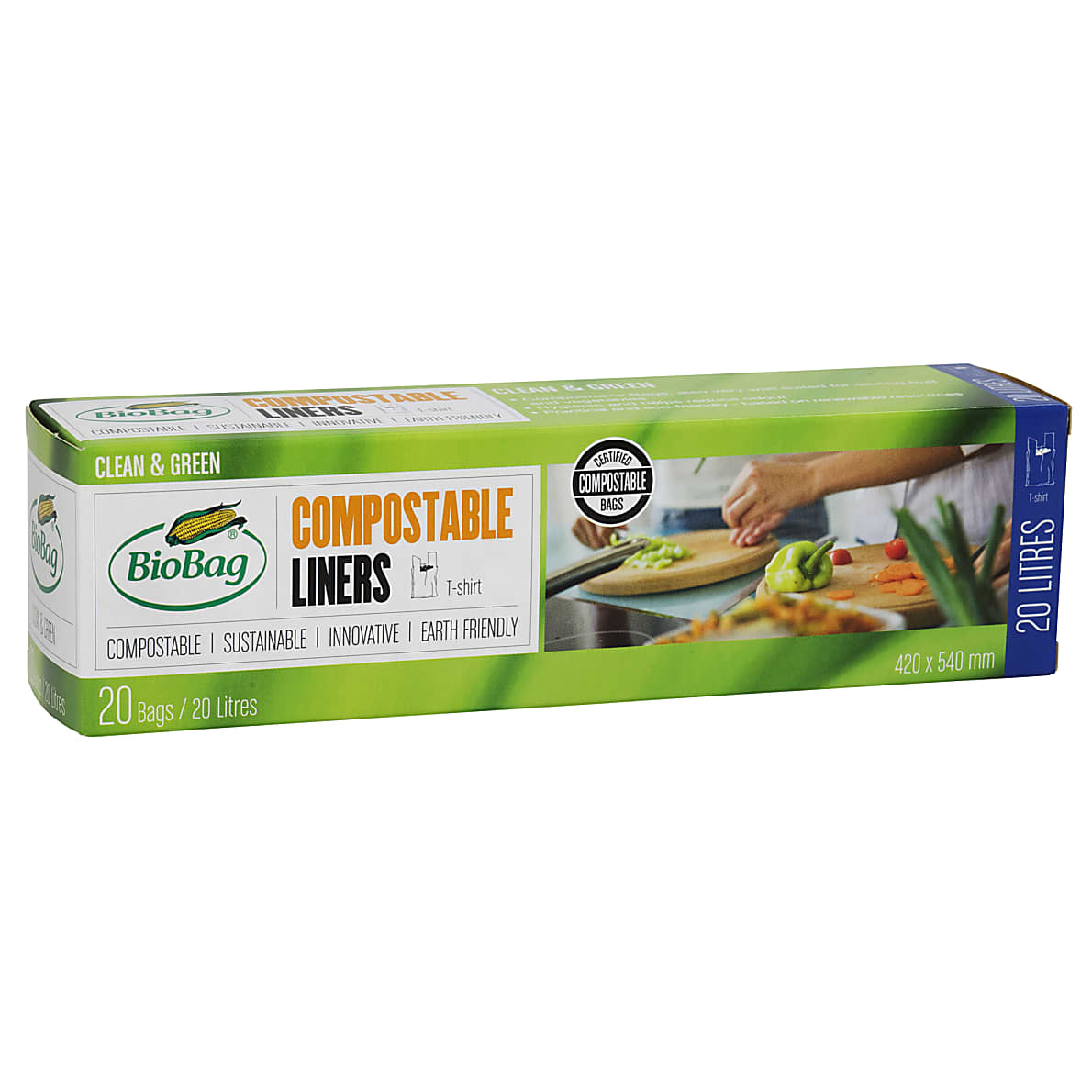 biodegradable bin bolsas 20l