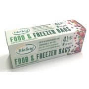 BioBag food and freezer bags - 4 litre