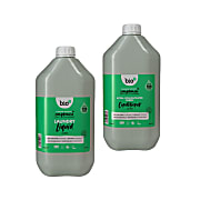 Bio-D Juniper Fabric Softener & Juniper Laundry Liquid 5L Refill Bundle