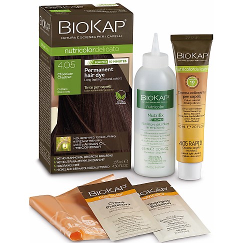 BIOKAP Chocolate Chestnut 4.05 Rapid Hair Dye