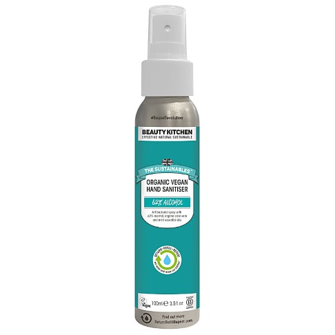 Beauty Kitchen Organic Vegan Hand Sanitiser 100ml