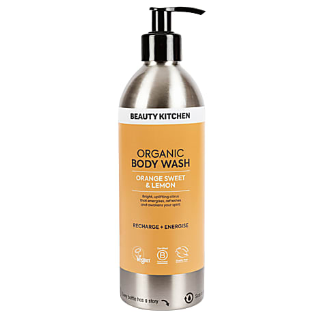 Beauty Kitchen Organic Body Wash - Orange Sweet & Lemon