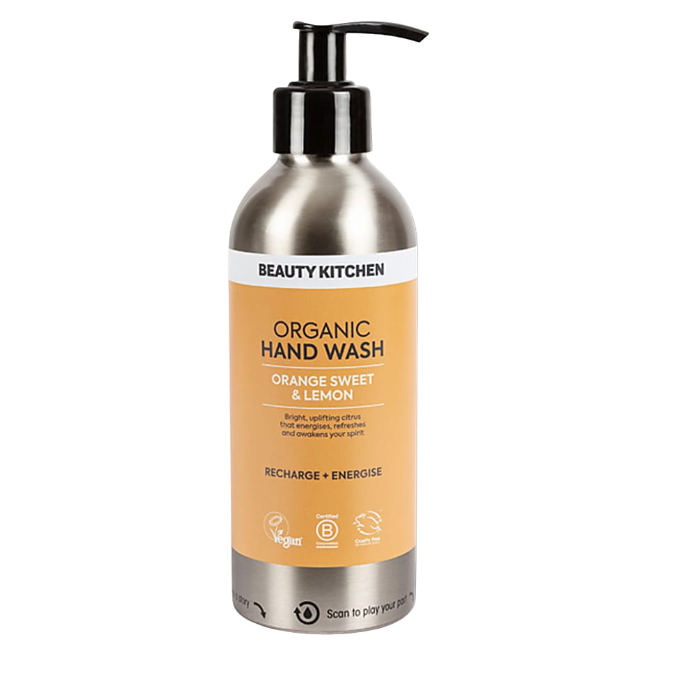 Beauty Kitchen Organic Hand Wash - Orange Sweet & Lemon