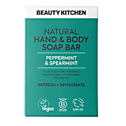 Beauty Kitchen Natural Hand & Body Soap Bar - Peppermint & Spearmint