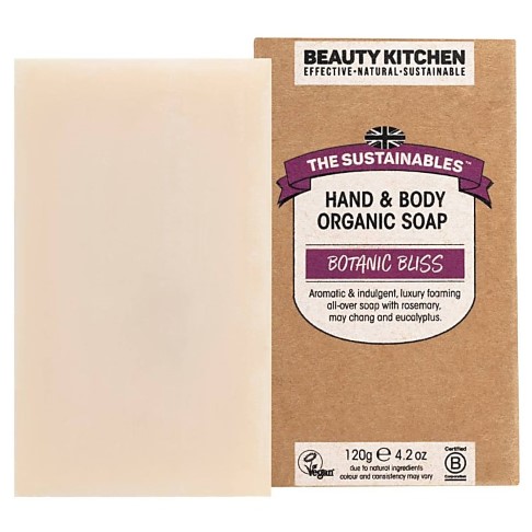 Beauty Kitchen The Sustainables Botanic Bliss Organic Vegan Soap Bar