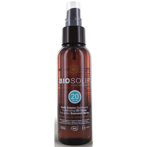 BioSolis Sublimating Sun Oil Spray - SPF 20 (100ml)