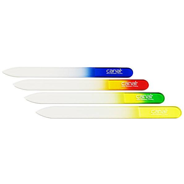 Canal Tempered Glass Nail File (yellow)