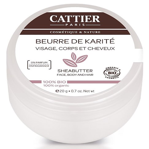 Cattier-Paris Shea Butter 100% Organic (20g)