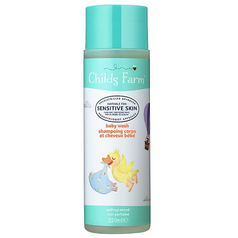 Childs Farm Baby Wash - Fragrance Free (250ml)