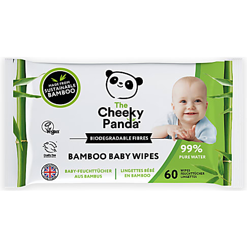The Cheeky Panda Bamboo Baby Wipes