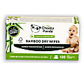 The Cheeky Panda Plastic Free Biodegradable Bamboo Dry Wipe, 100 Wipes
