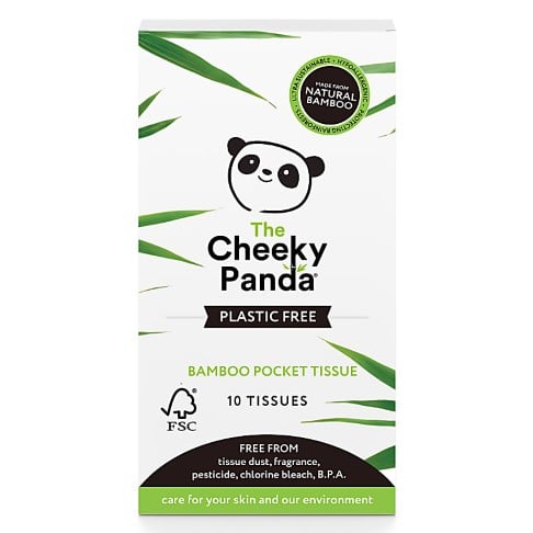 Cheeky Panda Plastic Free Bamboo Pocket Tissues
