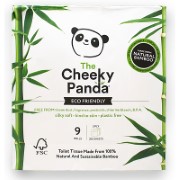 The Cheeky Panda Toilet Roll: FSC Certified Bamboo Toilet Paper 9 Rolls