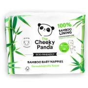 The Cheeky Panda Bamboo Baby Nappies Size 4 (19.8-30.8lbs / 9-14kg)