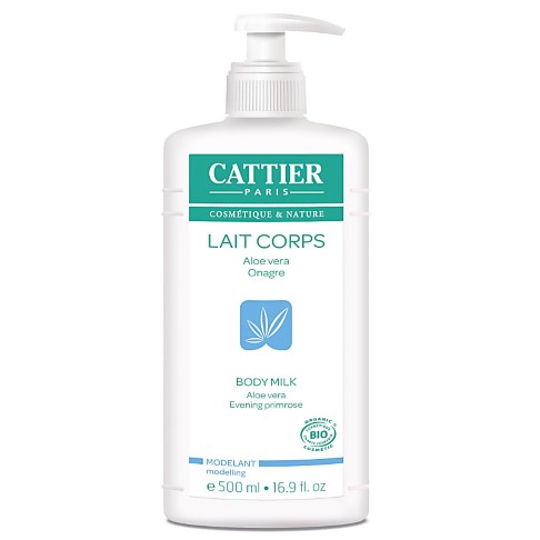 Cattier Aloe Vera and Evening Primrose Body Milk - 500 ml