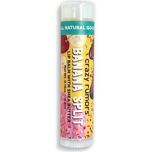 Crazy Rumors Banana Split Lip Balm