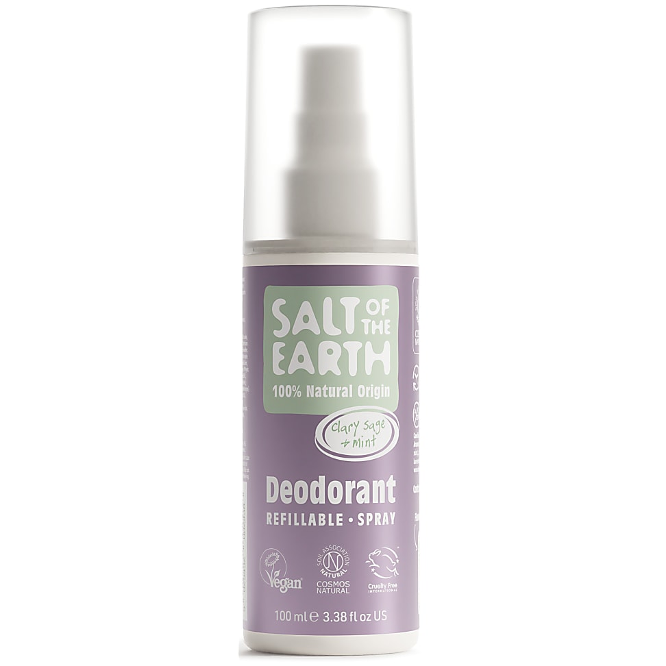 Salt of the Earth Clary Sage & Mint  Deodorant Spray