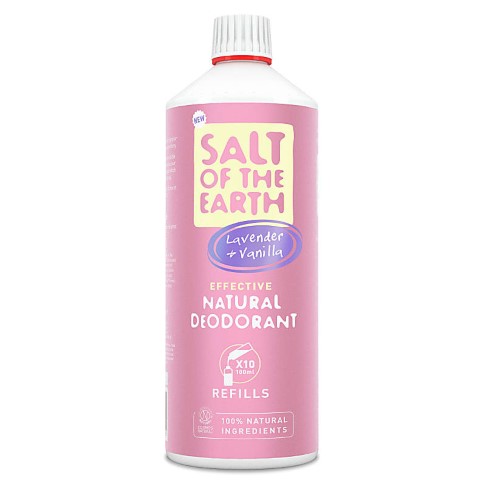 Salt of the Earth Lavender & Vanilla Deodorant Spray Refill 1L