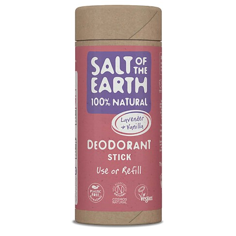 Salt of the Earth Lavander & Vanilla Deodorant Stick - Use or Refill