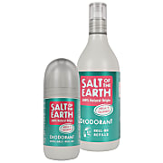 Salt of the Earth Melon & Cucumber Roll-On Deodorant with Refill
