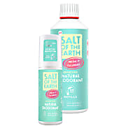 Salt of the Earth Melon & Cucumber Deodorant Spray with Refill