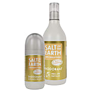 Salt of the Earth Neroli & Orange Blossom Roll-On Deodorant with Refill