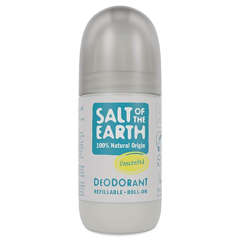 Salt of the Earth Refillable Roll-On Deodorant - Unscented