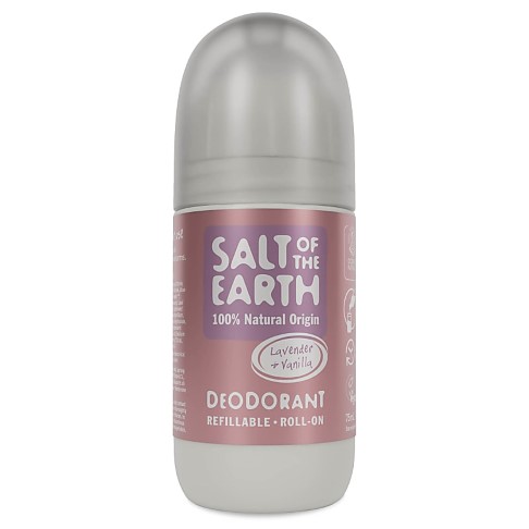 Salt of the Earth Refillable Roll-On Deodorant - Lavender & Vanilla