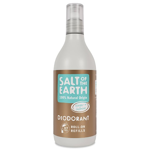 Salt of the Earth Roll-On Deodorant Refill - Ginger & Jasmine