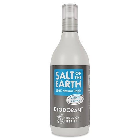 Salt of the Earth Roll-On Deodorant Refill - Vetiver & Citrus