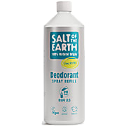 Salt of the Earth Unscented Deodorant Spray Refill 1L