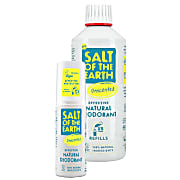 Salt of the Earth Unscented Deodorant Spray with Refill