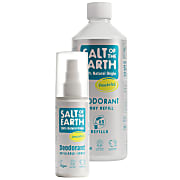 Salt of the Earth Unscented Deodorant Spray with Refill