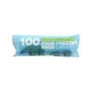 D2W Degradable Food / Freezer Bags - 100 Large