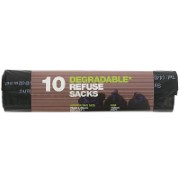 D2W Degradable Refuse Sacks (10 pack)
