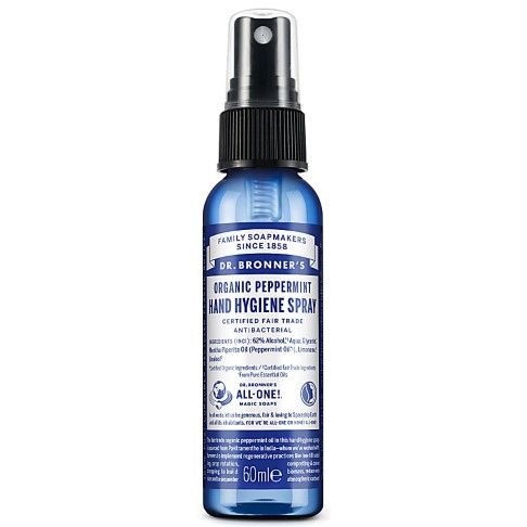 Dr. Bronner's Organic Peppermint Hand Hygiene Spray