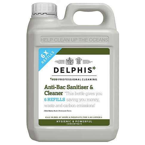 Delphis Eco Anti-Bacterial Sanitiser & Cleaner - 2L