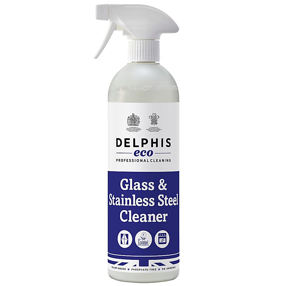 Delphis Eco Commercial Glass and Stainless Steel Cleaner 700ml