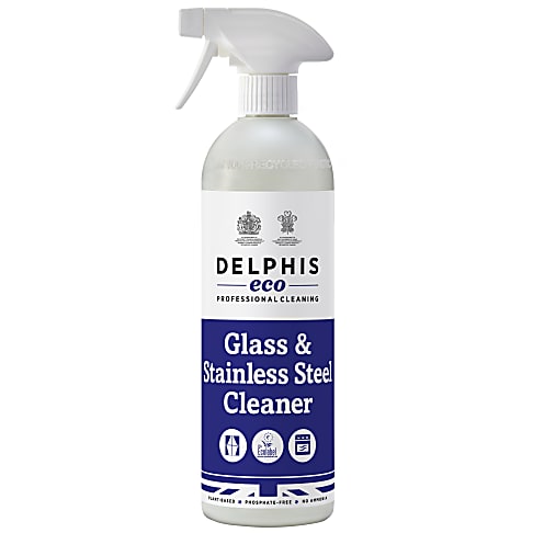 Delphis Eco Commercial Glass and Stainless Steel Cleaner 700ml