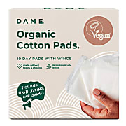 DAME Disposable Organic Cotton Pads (10)