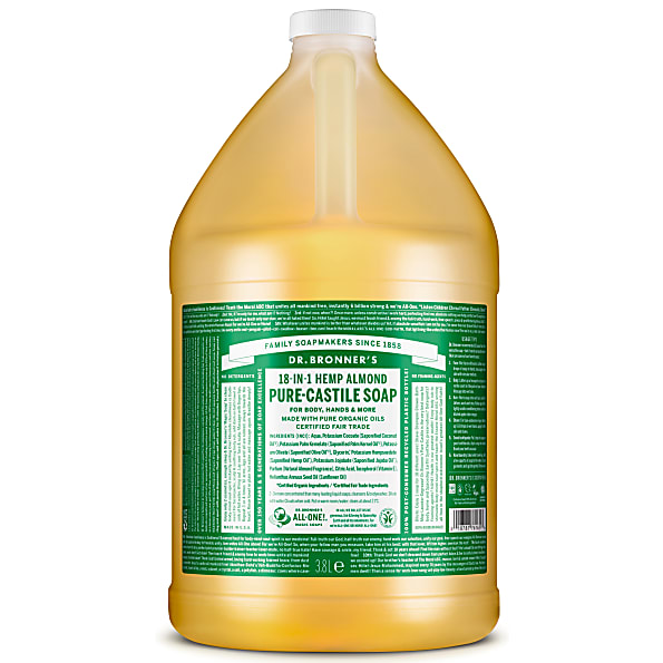 Photos - Soap / Hand Sanitiser Dr. Bronner's Almond Castile Liquid Soap - 3.8L DRBALM5L