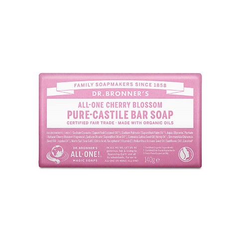 Dr. Bronner's Cherry Blossom Organic Soap Bar