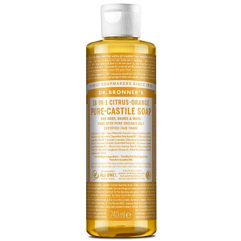 Dr. Bronner's Citrus Castile Liquid Soap - 237ml