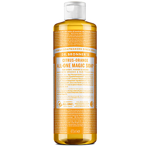 Dr. Bronner's Citrus Castile Liquid Soap - 475ml