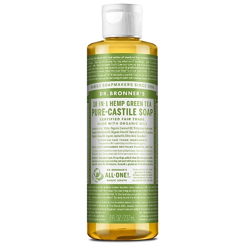 Dr. Bronner's Green Tea Castile Liquid Soap - 240ml