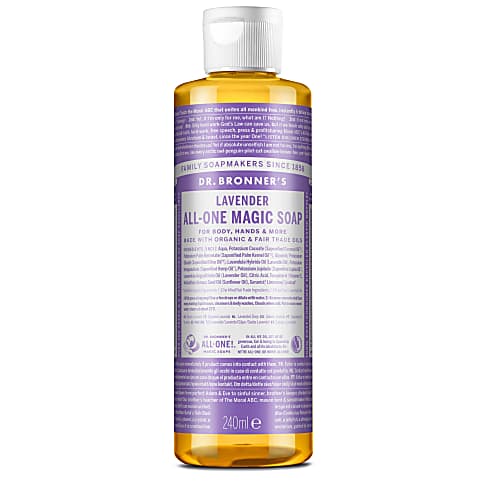 Dr. Bronner's Lavender Castile Liquid Soap - 240ml