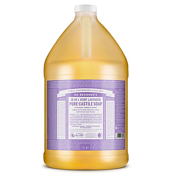 Photos - Soap / Hand Sanitiser Dr. Bronner's Lavender Castile Liquid Soap - 3.8L DRBLAV5L