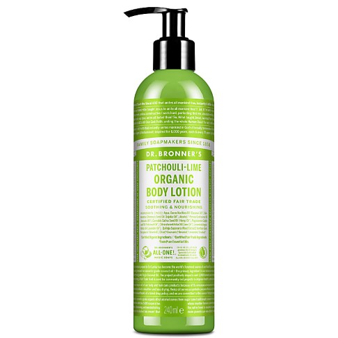 Dr. Bronner's Patchouli Lime Organic Hand & Body Lotion